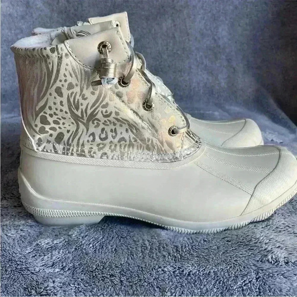 Sperry Syren Gulf Duck Boot in Ivory Size 7 NIB - Picture 6 of 6